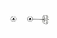 Boucles d'oreilles in Or blanc PALLINA DALLA BONA